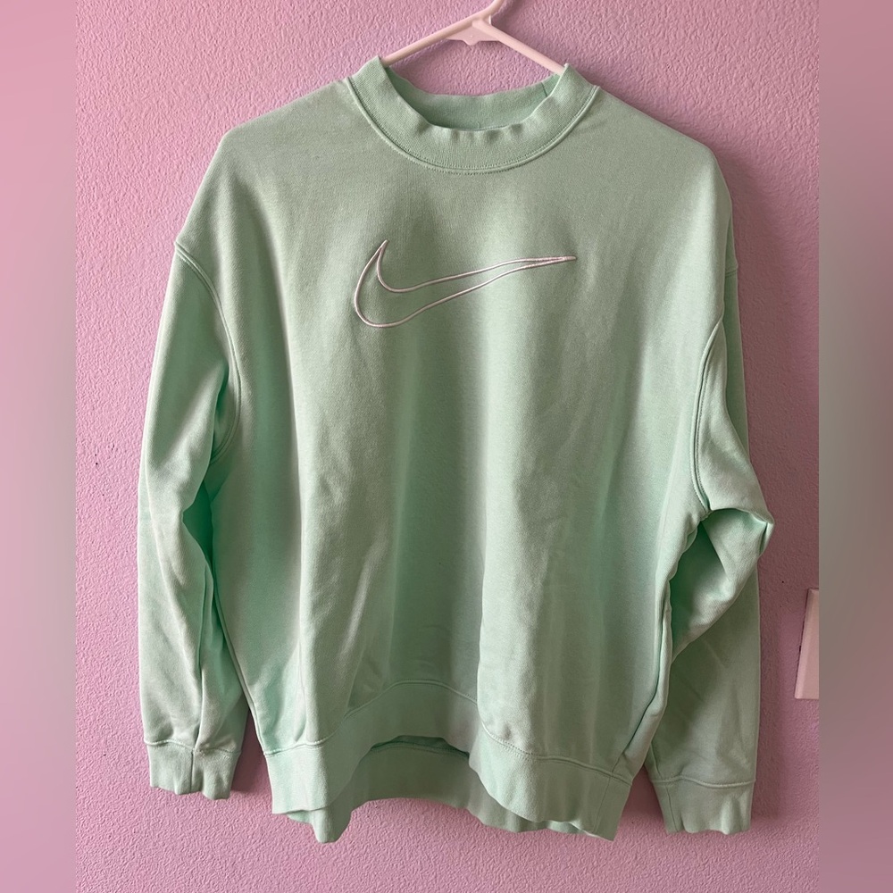 Mint Green Nike Crewneck